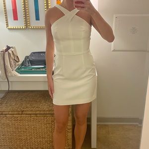 French Connection white dress